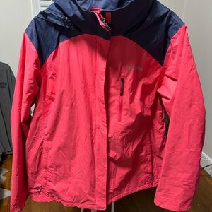 Columbia Pink and Navy Jacket
